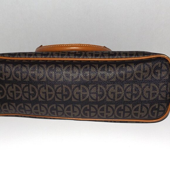 Giani Bernini Dome Block Signature Satchel Handbag - Picture 5 of 13